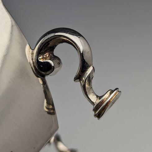 1913 年英國古董純銀茶葉盒 Walker 和 Hall